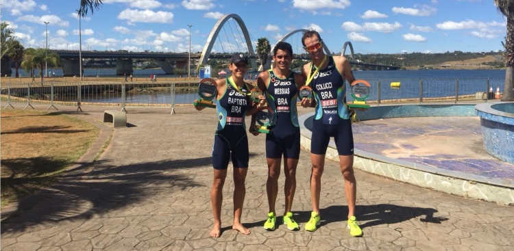 Triatletas do Sesi-SP são destaques no Pan-americano de Triathlon, em Brasília