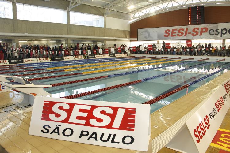 Última etapa estadual da Liga Sesi-SP Treinamento Esportivo reuniu mais de 550 nadadores no Sesi São Bernardo 