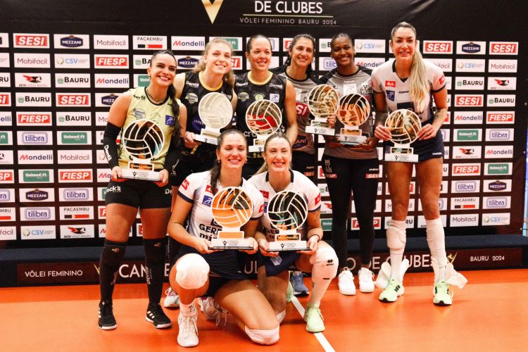Dentil Praia Clube chegou em sua sexta final de Sul-Americano consecutiva