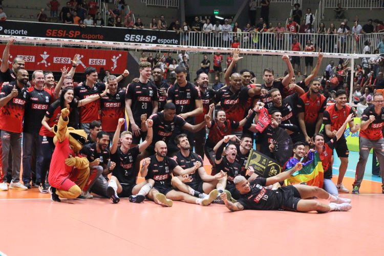 Sesi Bauru vence Joinville e está na final da Superliga Bet7K 2023/2024