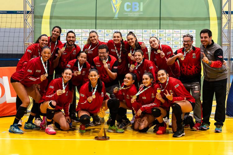 Invicto, Sesi Bauru é campeão nacional de vôlei feminino Sub-21
