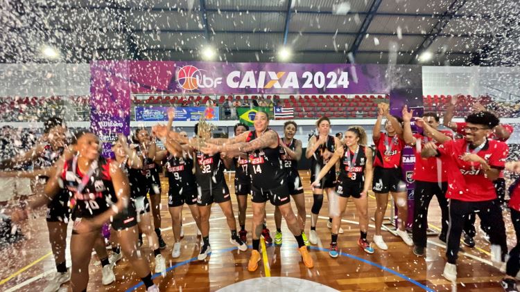 SESI Araraquara basquete conquista o bicampeonato da LBF caixa e mantém sequência de títulos 