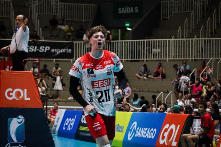 Sesi Bauru renova com Lukas Bergmann, convocado para Liga das Nações
