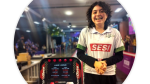 aluna Maria Luiza Quijada, do Sesi Valinhos