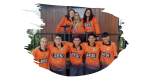 Na foto, alunos da escola Sesi de Barra Bonita (SP), que embarcam para mais uma edição nacional da FIRST Lego League. Este ano, seguem para a etapa 12 equipes do Sesi-SP.
