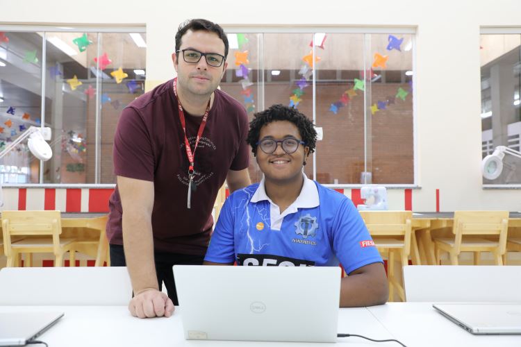 Estudante do Sesi-SP e Senai-SP conquista bolsa internacional e se prepara para imersão na China 