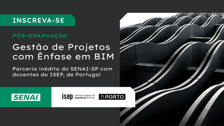 INSCREVA-SE! Pós-graduação em Gestão de Projetos com Ênfase em BIM