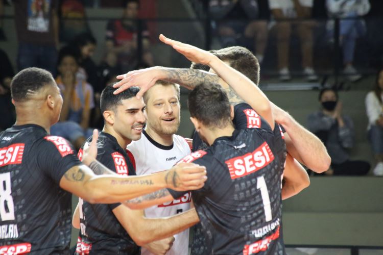 Sesi-SP vence Climed Atibaia e se classifica para semifinal do Paulista 2022
